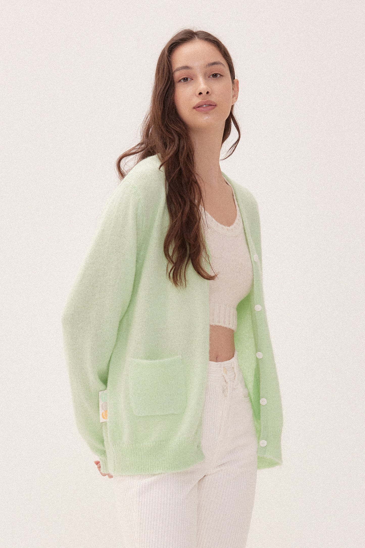 piv'vee mohair cardigan - the golf season | one stop for your golf shopping!