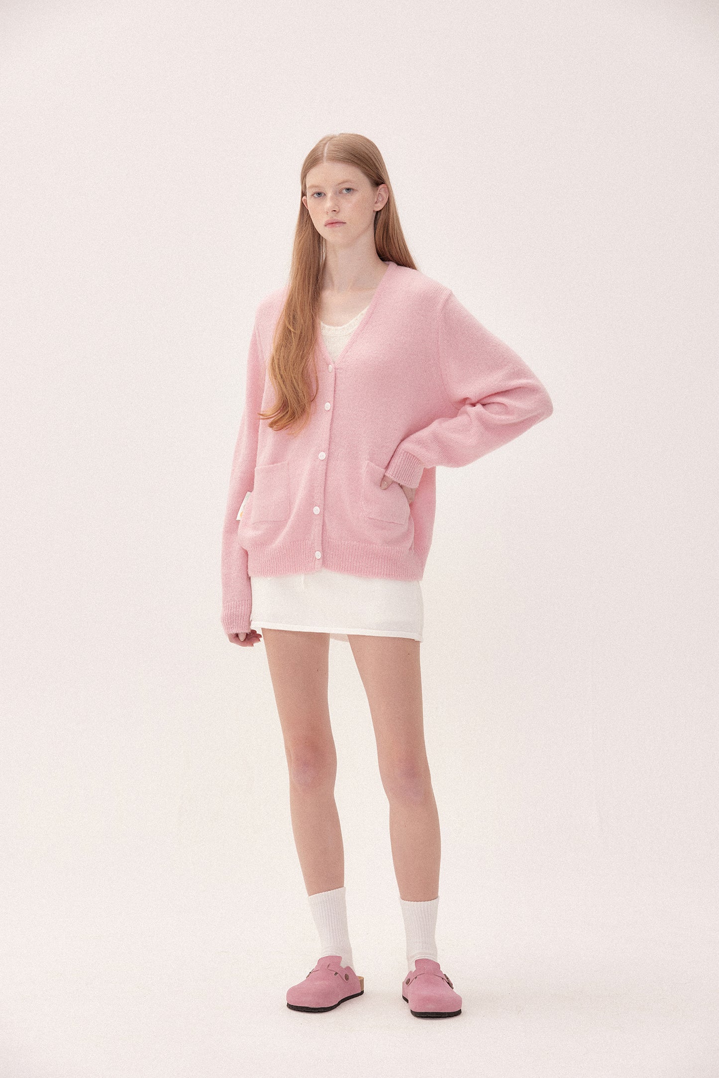 piv'vee mohair cardigan - the golf season | one stop for your golf shopping!