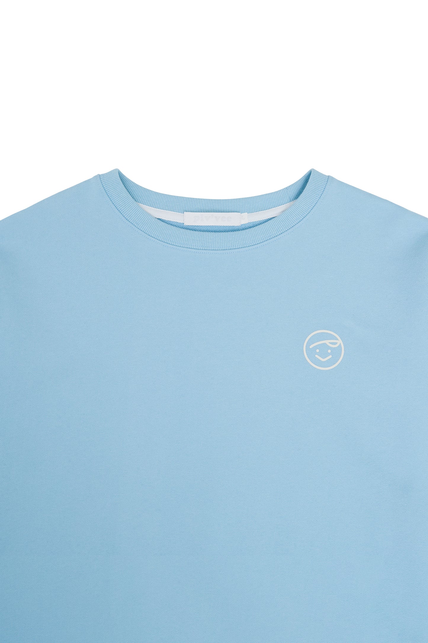 piv'vee smiley sweatshirt - the golf season | one stop for your golf shopping!