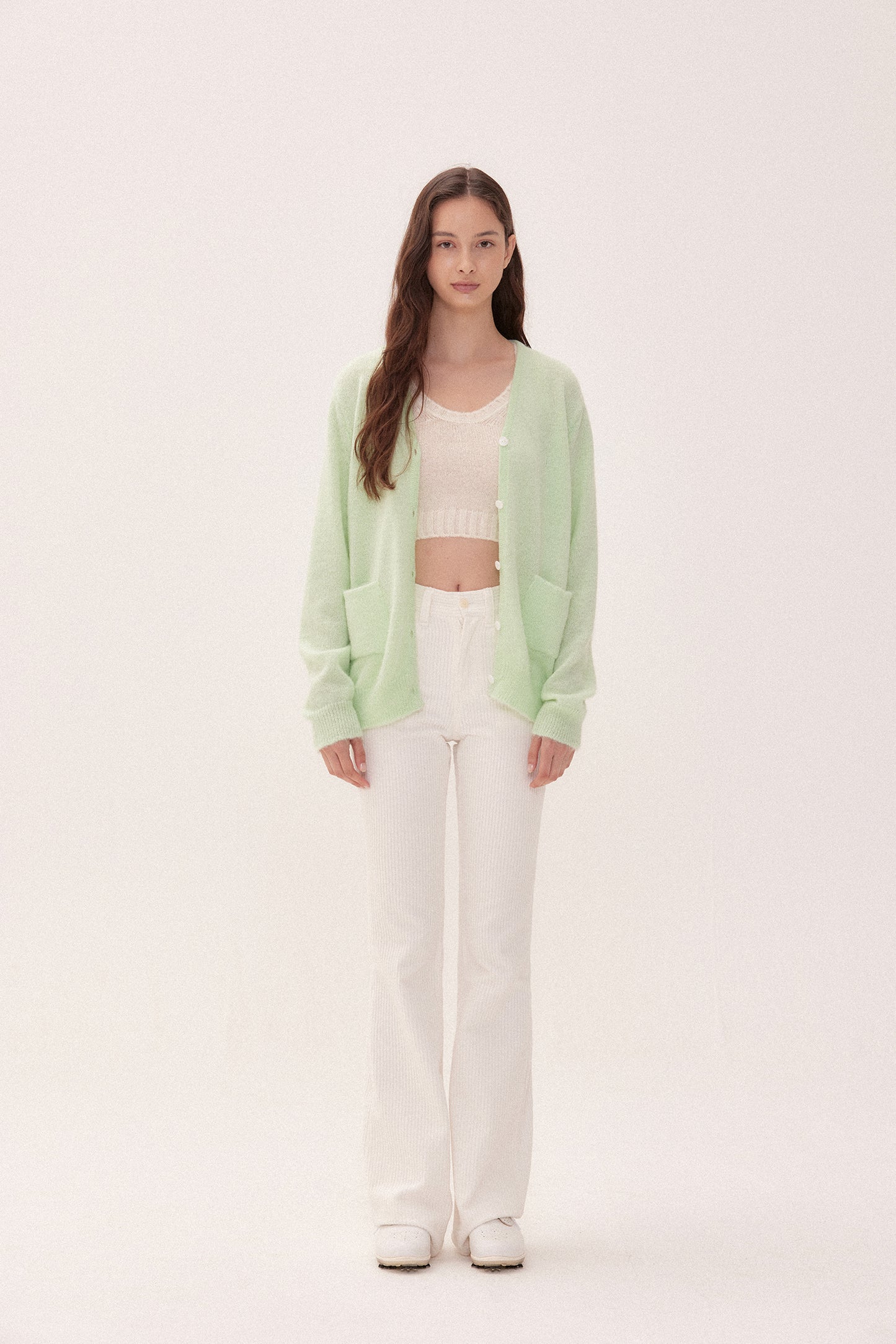 piv'vee mohair cardigan - the golf season | one stop for your golf shopping!