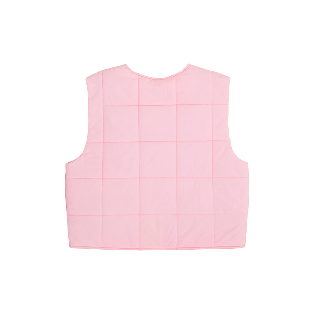 piv'vee crop quilted vest - the golf season | one stop for your golf shopping!
