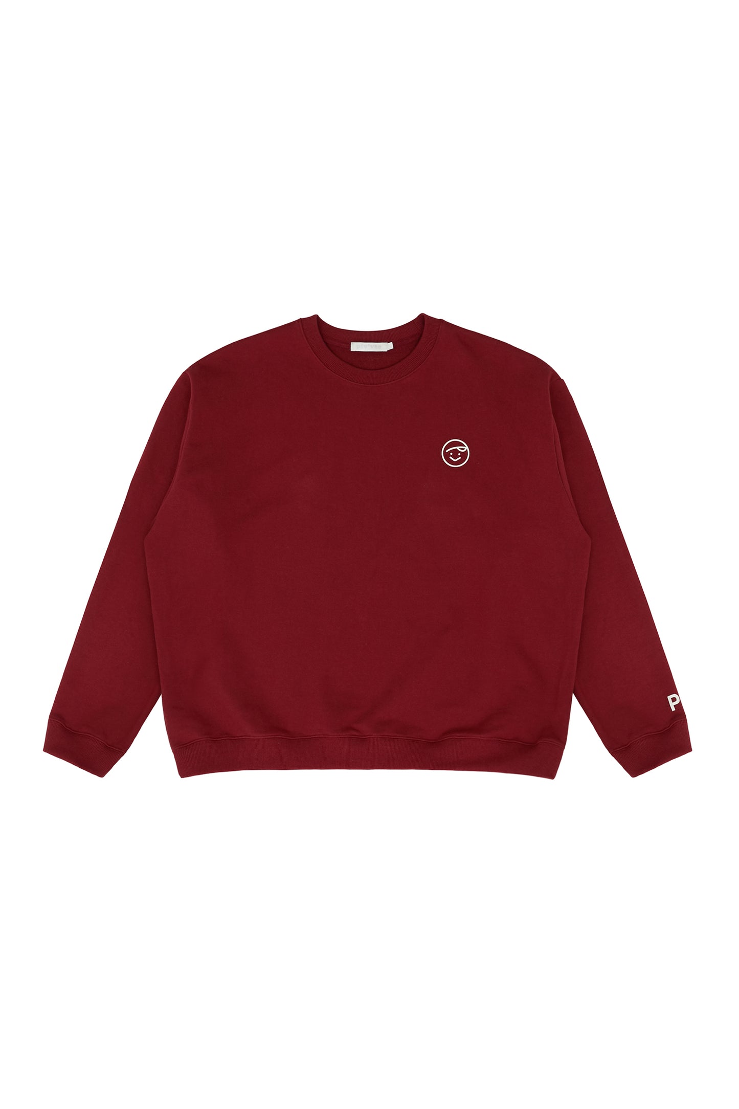 piv'vee smiley sweatshirt - the golf season | one stop for your golf shopping!
