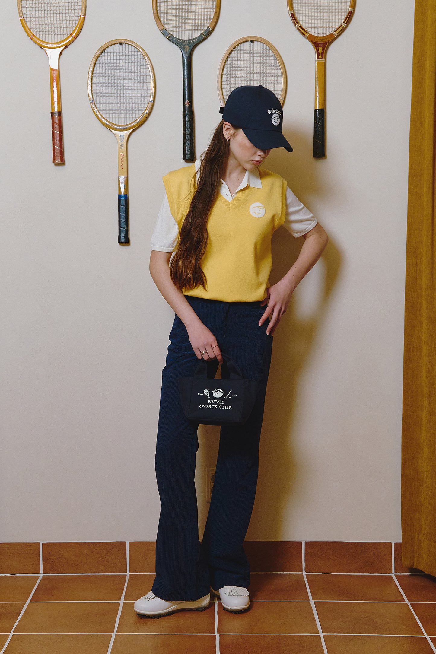 piv'vee calivee applique ball cap - the golf season | one stop for your golf shopping!