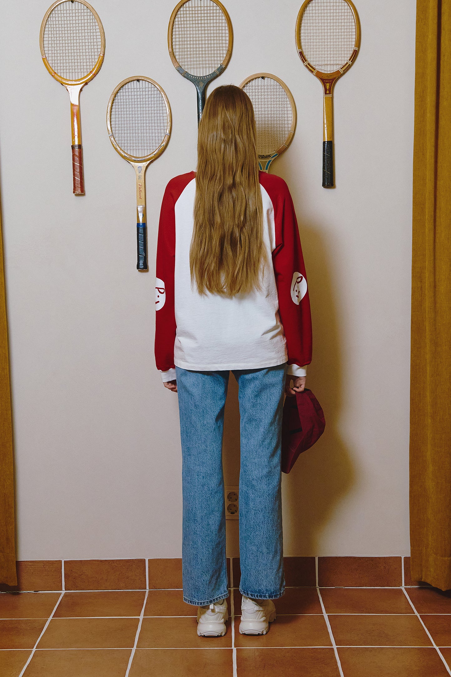 piv'vee twins raglan t-shirt - the golf season | one stop for your golf shopping!