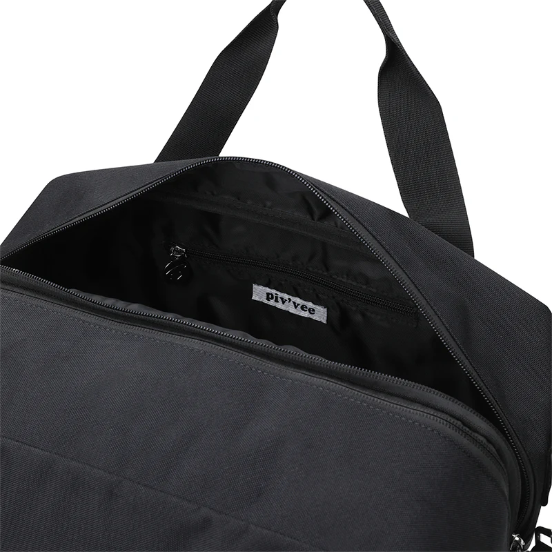piv'vee bon voyage boston bag - ebony black