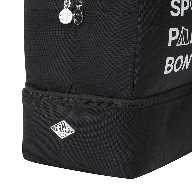 piv'vee bon voyage boston bag - ebony black