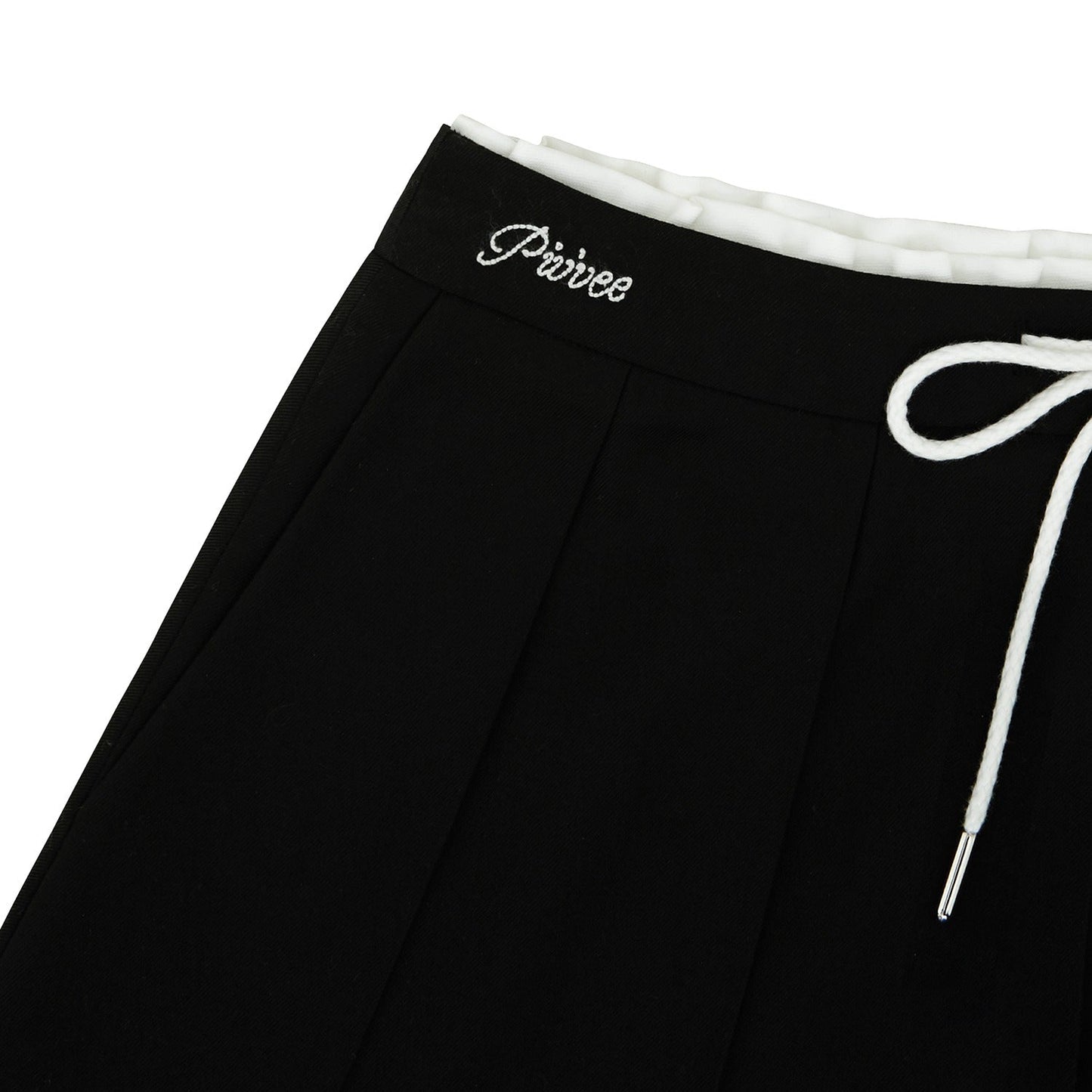 piv‘vee preppy string pleated skirt