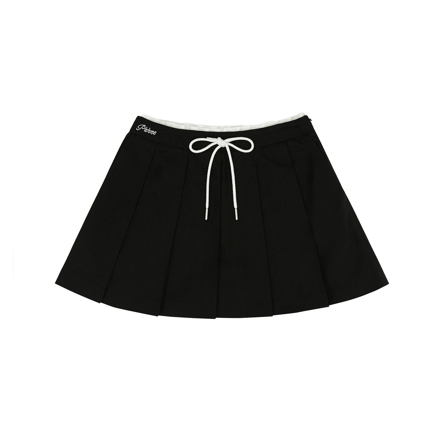 piv‘vee preppy string pleated skirt