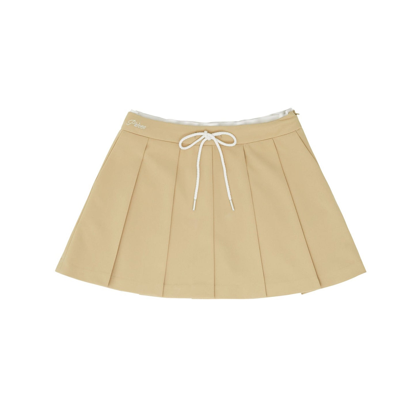 piv‘vee preppy string pleated skirt