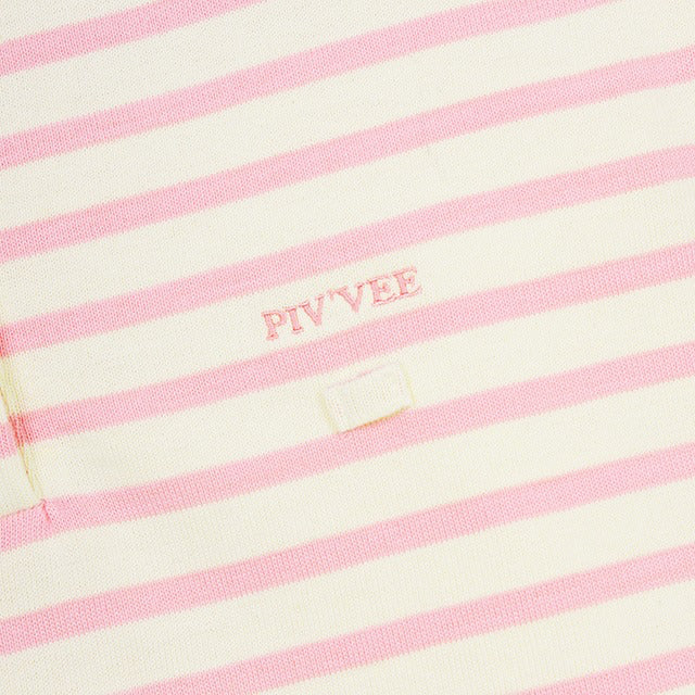 piv'vee x tcg stripe tee holder pk shirt