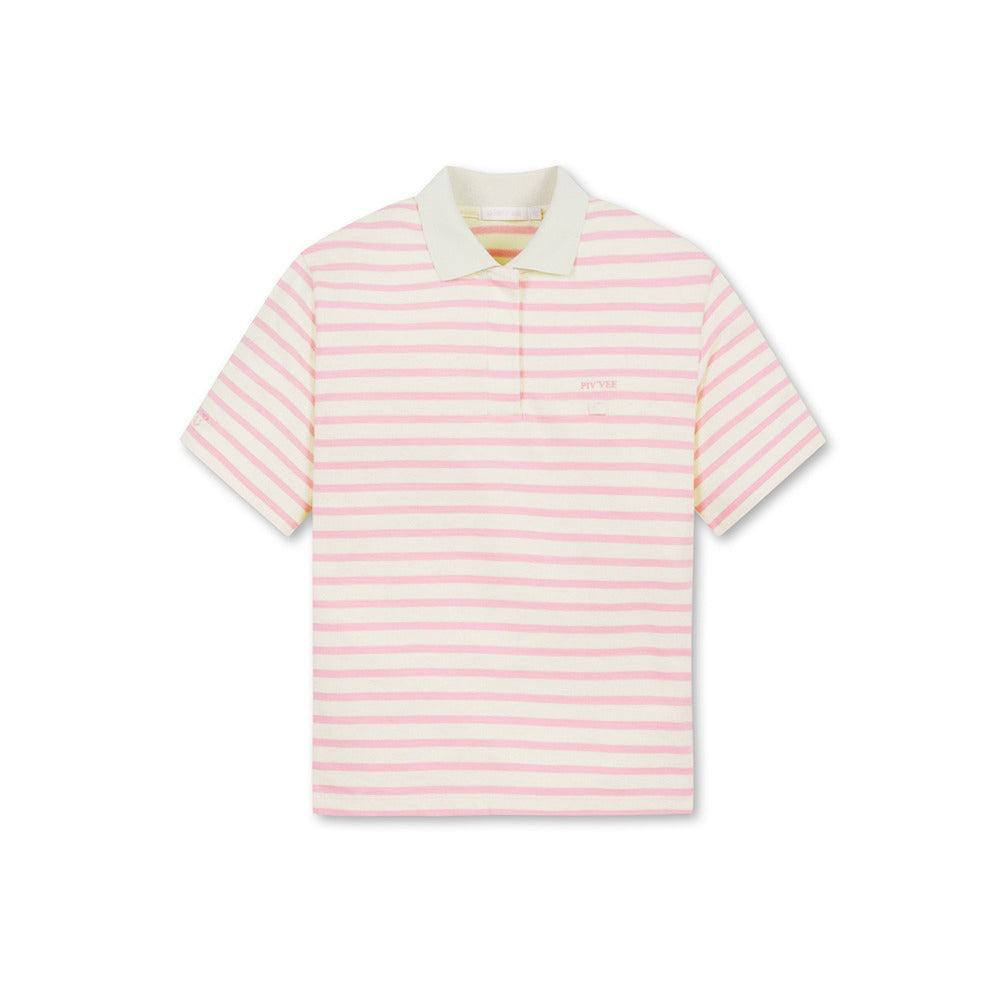 piv'vee x tcg stripe tee holder pk shirt
