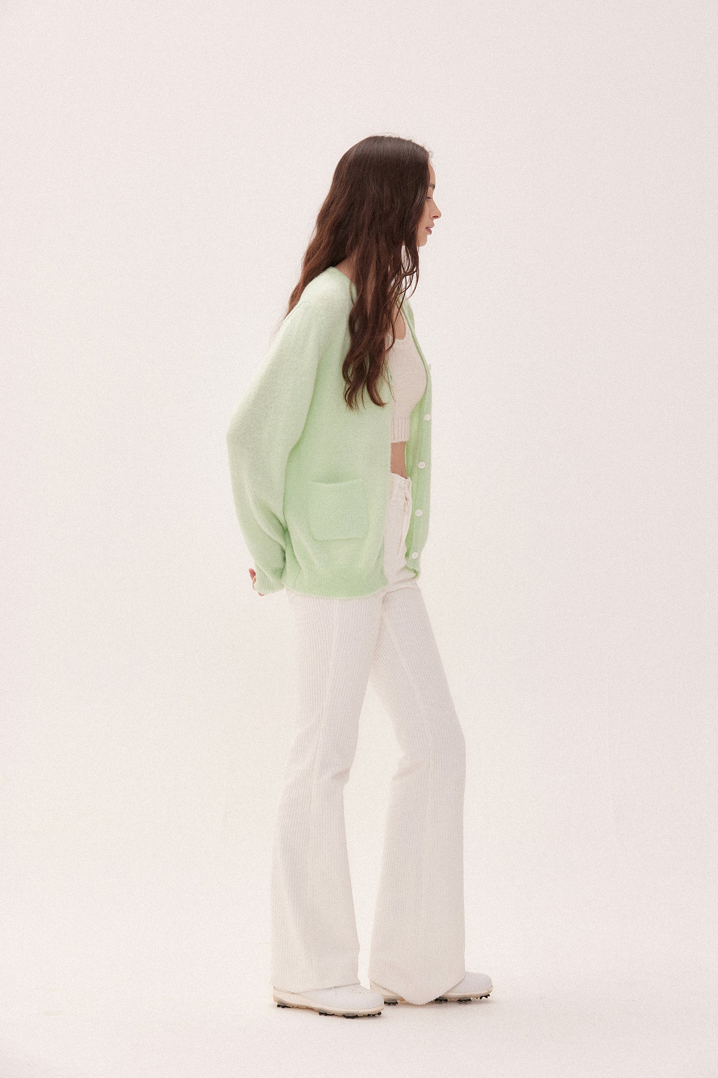 piv'vee mohair cardigan - the golf season | one stop for your golf shopping!