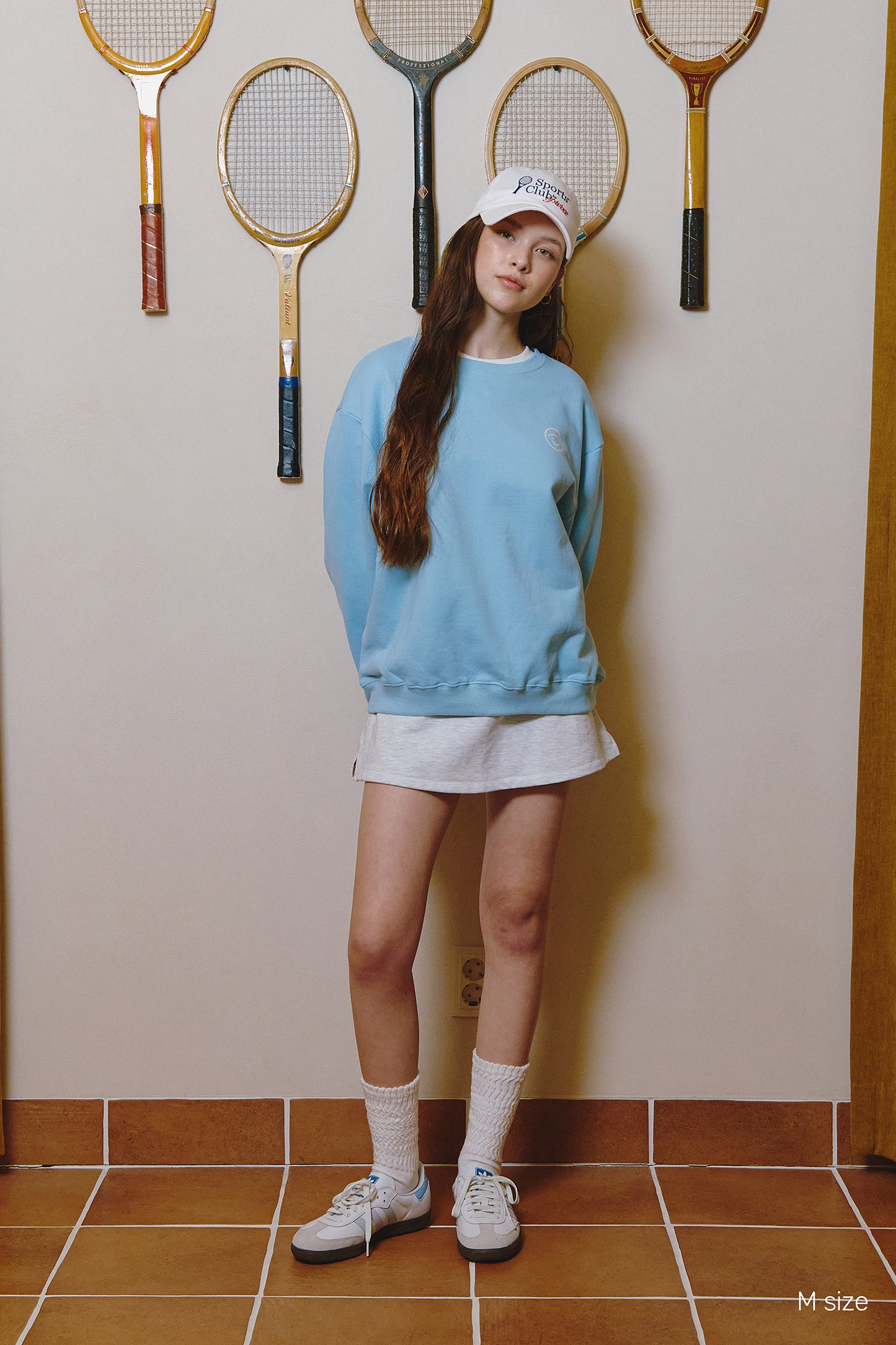 piv'vee smiley sweatshirt - the golf season | one stop for your golf shopping!