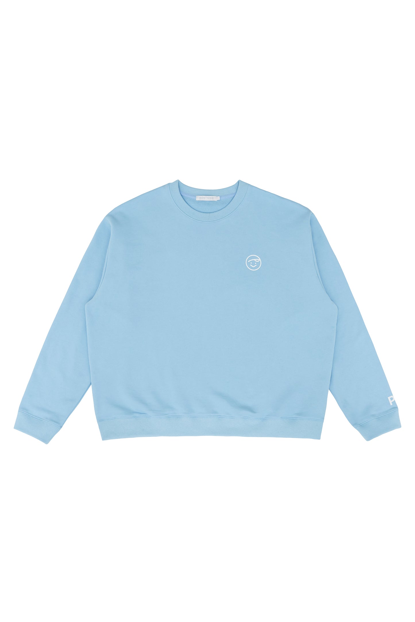 piv'vee smiley sweatshirt - the golf season | one stop for your golf shopping!