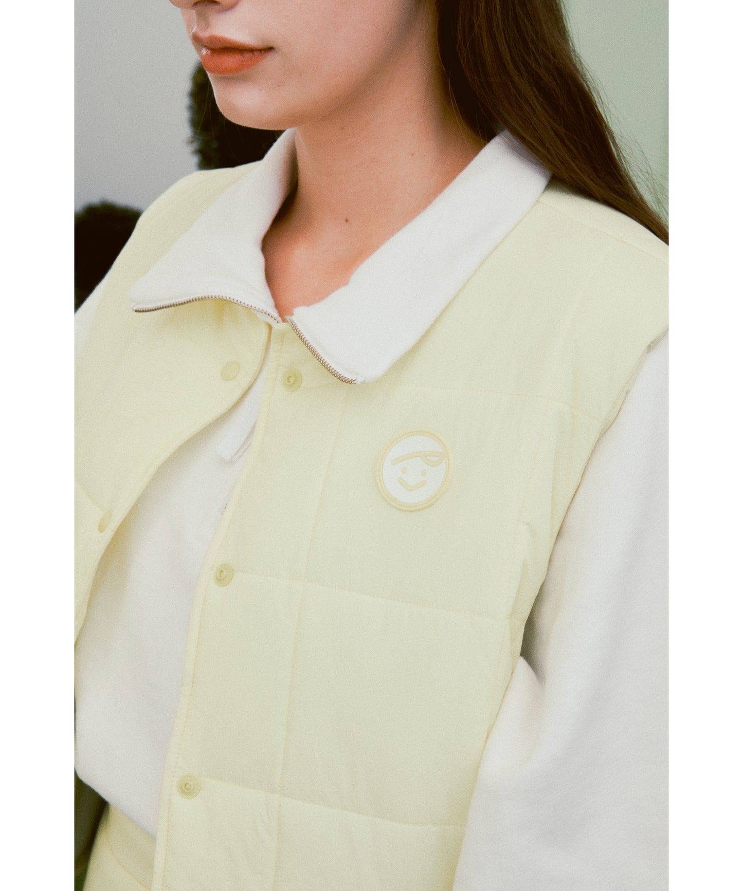 piv'vee crop quilted vest - the golf season | one stop for your golf shopping!
