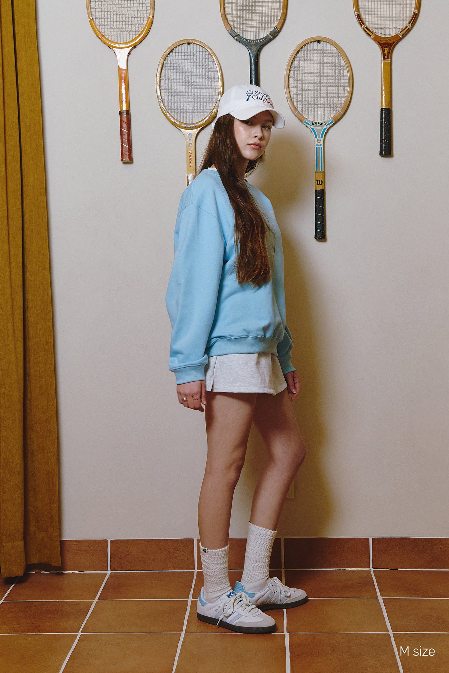 piv'vee smiley sweatshirt - the golf season | one stop for your golf shopping!