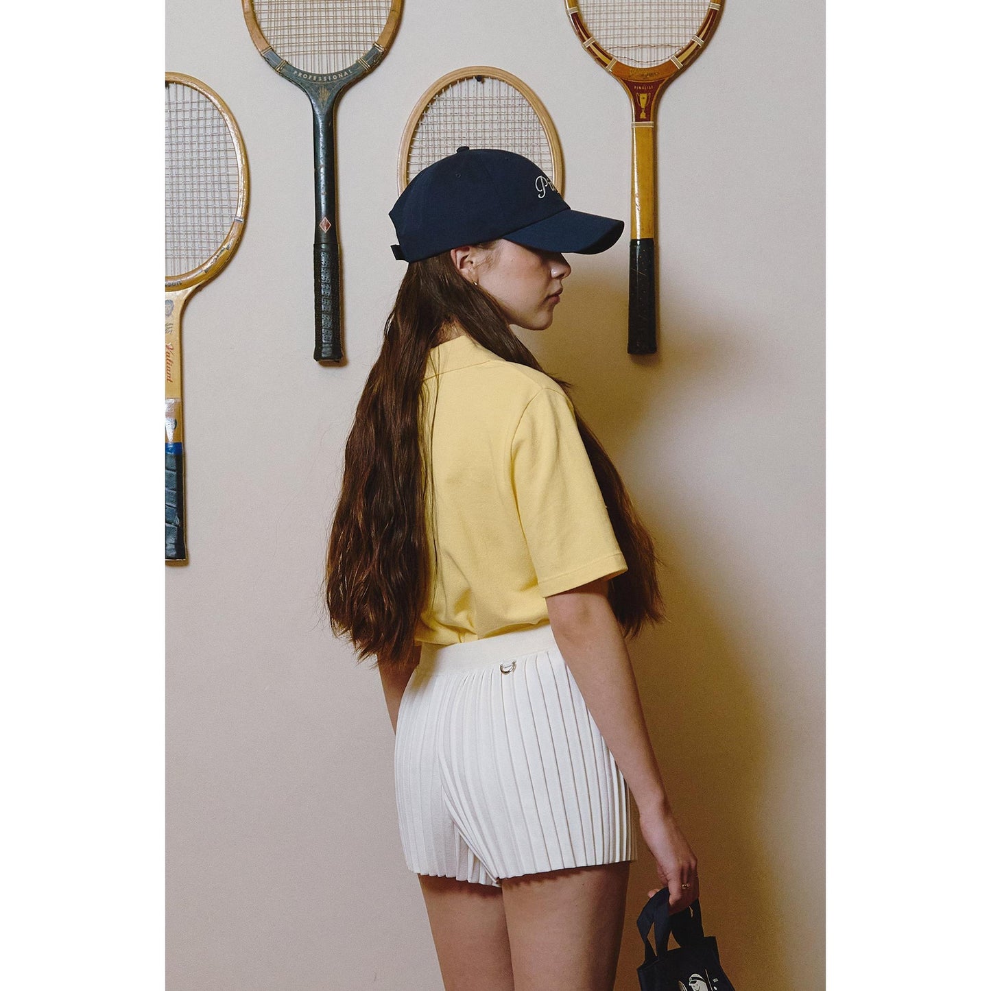 piv'vee caddi'vee tee holder collar t-shirt - the golf season | one stop for your golf shopping!