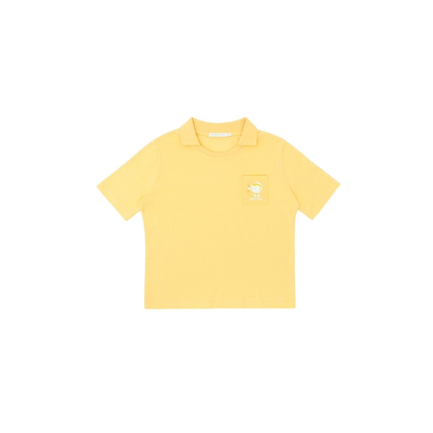 piv'vee caddi'vee tee holder collar t-shirt - the golf season | one stop for your golf shopping!