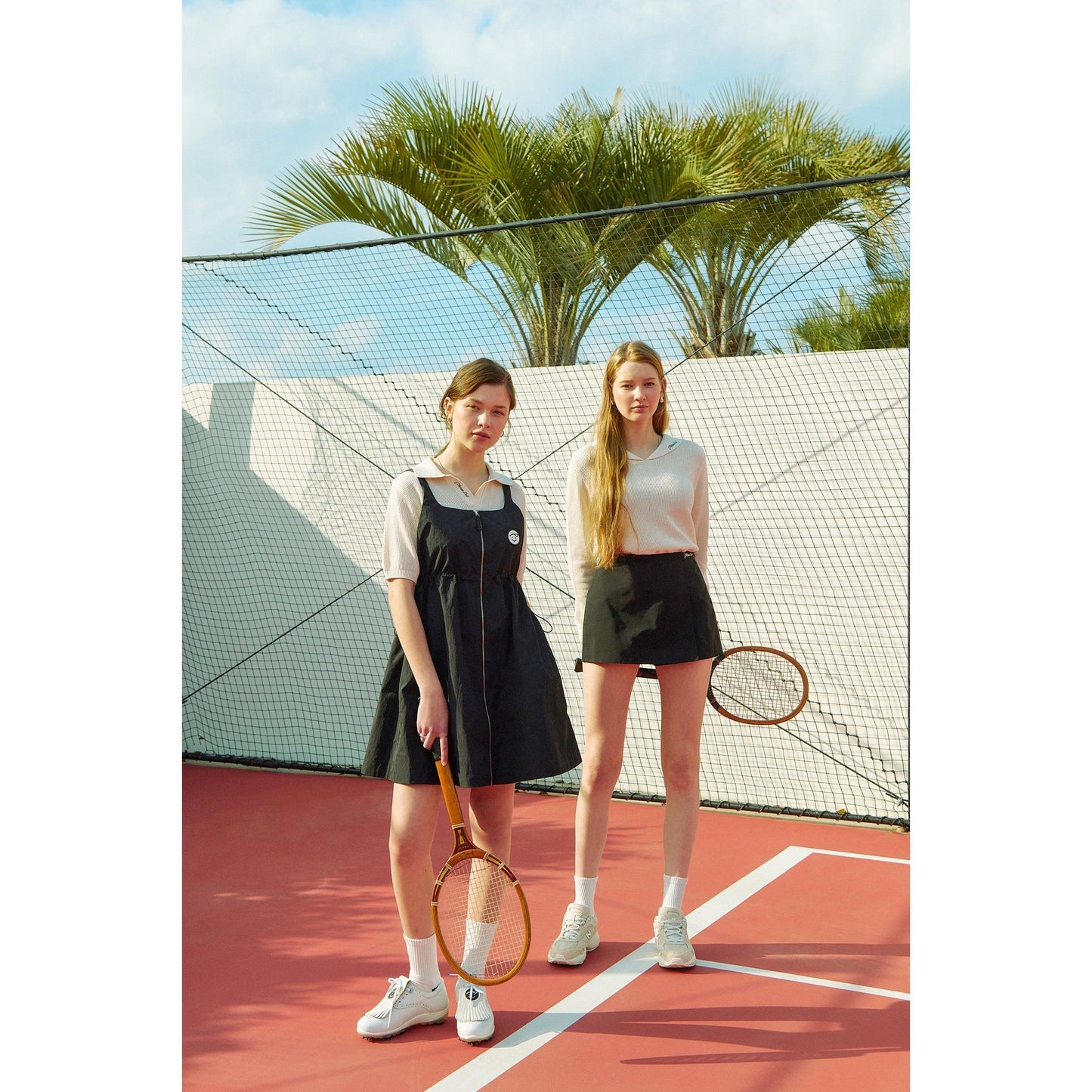 piv'vee club sailor collar knit top - the golf season | one stop for your golf shopping!