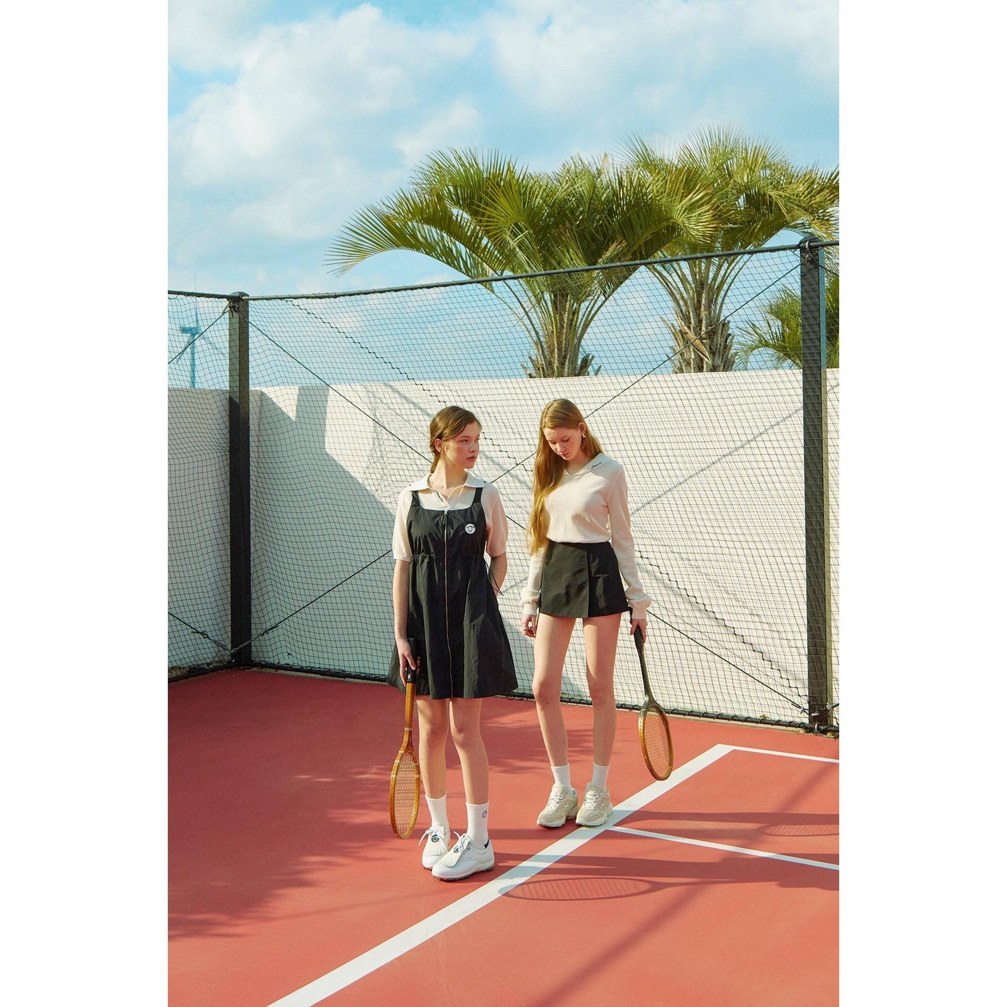 piv'vee club sailor collar knit top - the golf season | one stop for your golf shopping!
