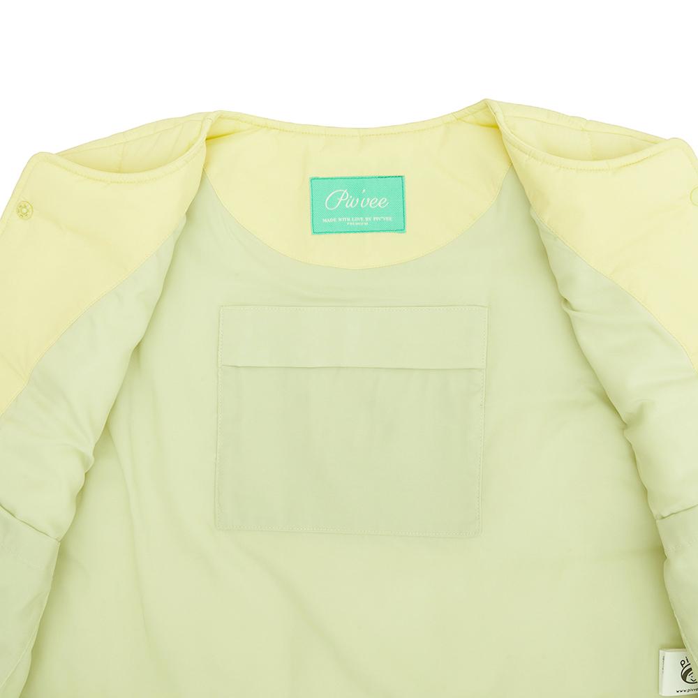 piv'vee crop quilted vest - the golf season | one stop for your golf shopping!