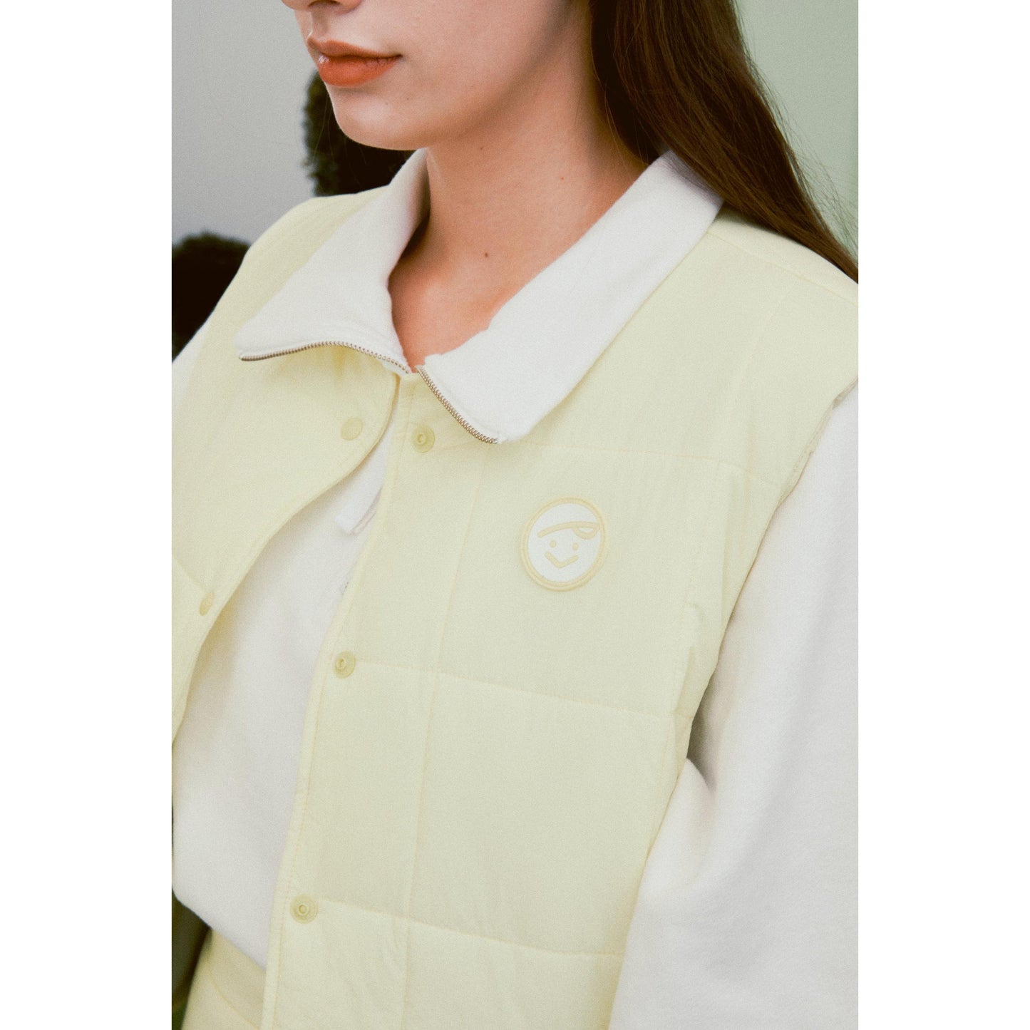 piv'vee crop quilted vest - the golf season | one stop for your golf shopping!
