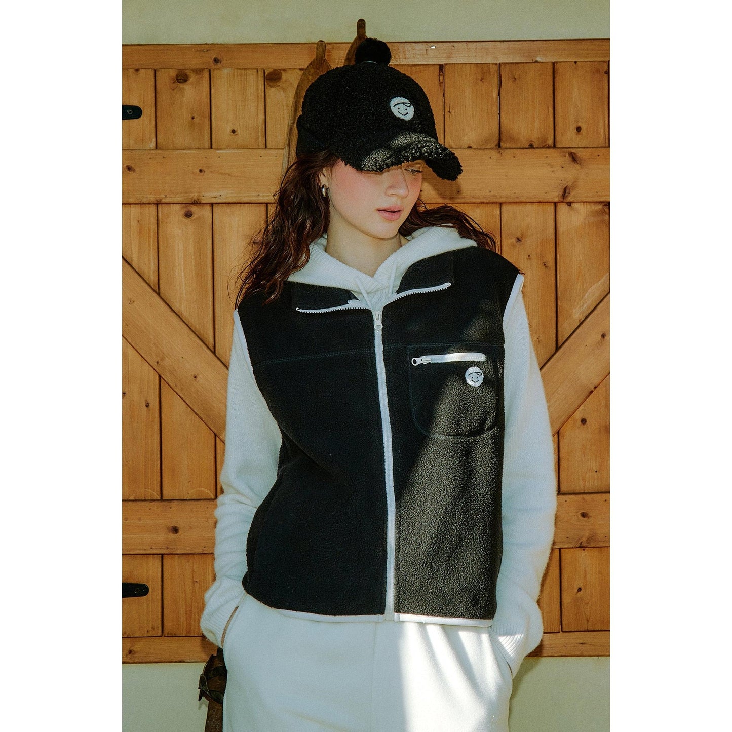piv'vee earflap shearling cap - the golf season | one stop for your golf shopping!