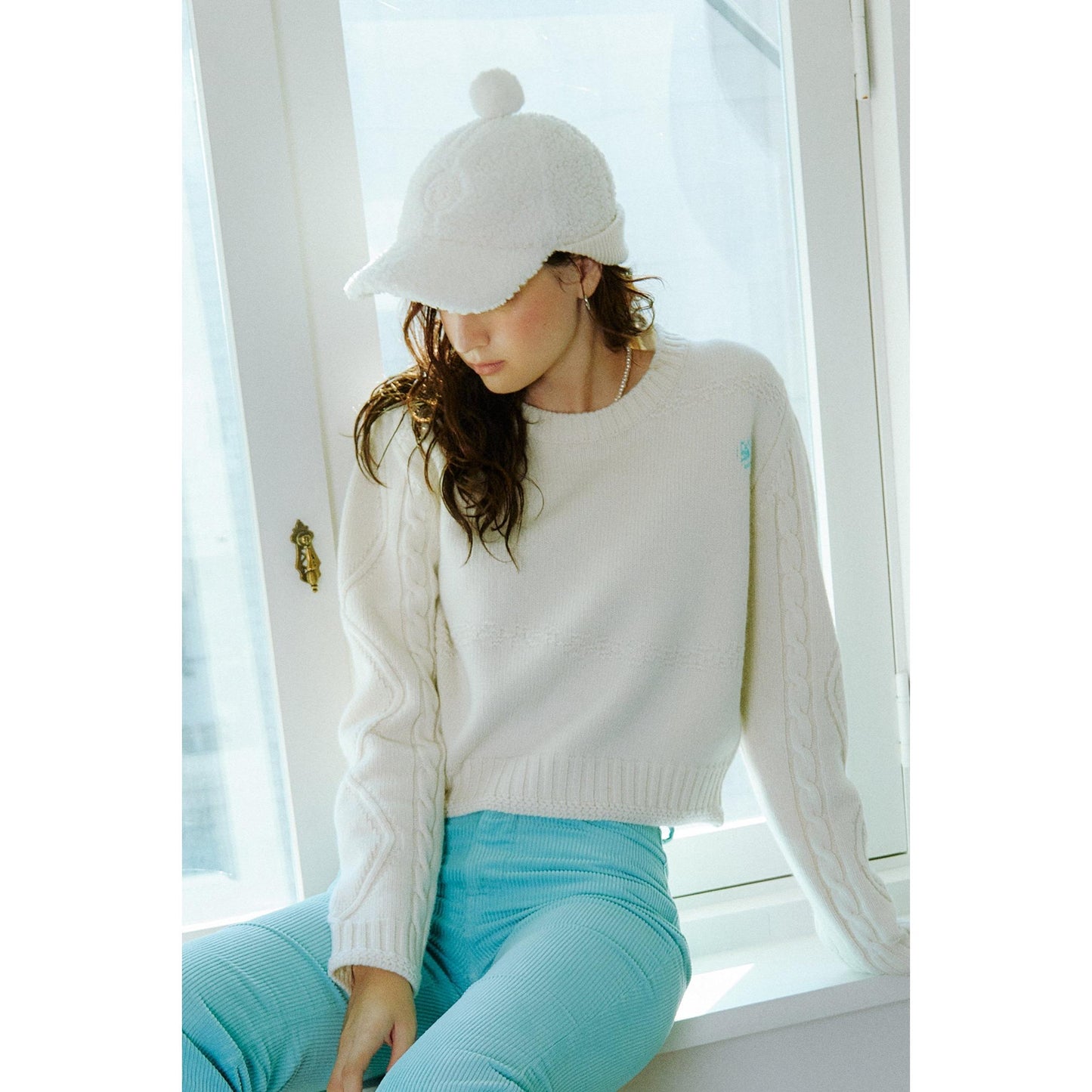 piv'vee earflap shearling cap - the golf season | one stop for your golf shopping!