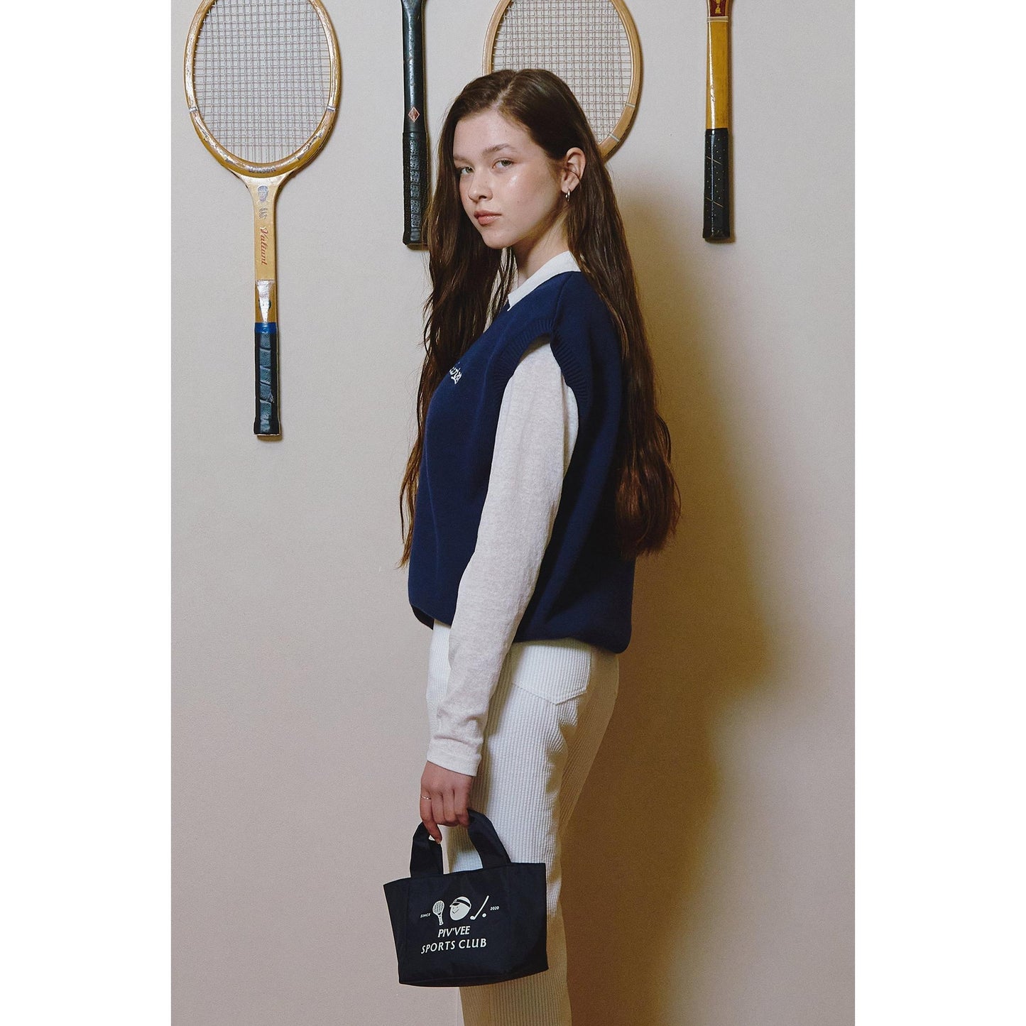 piv'vee giant knit vest - the golf season | one stop for your golf shopping!