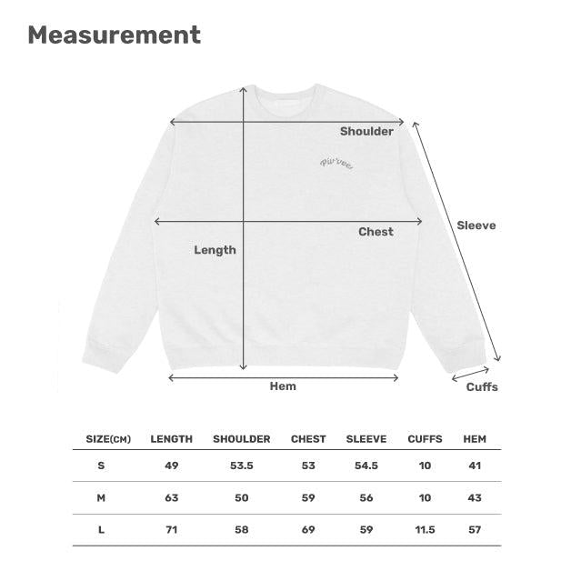 piv'vee giant smiley sweatshirt - the golf season | one stop for your golf shopping!