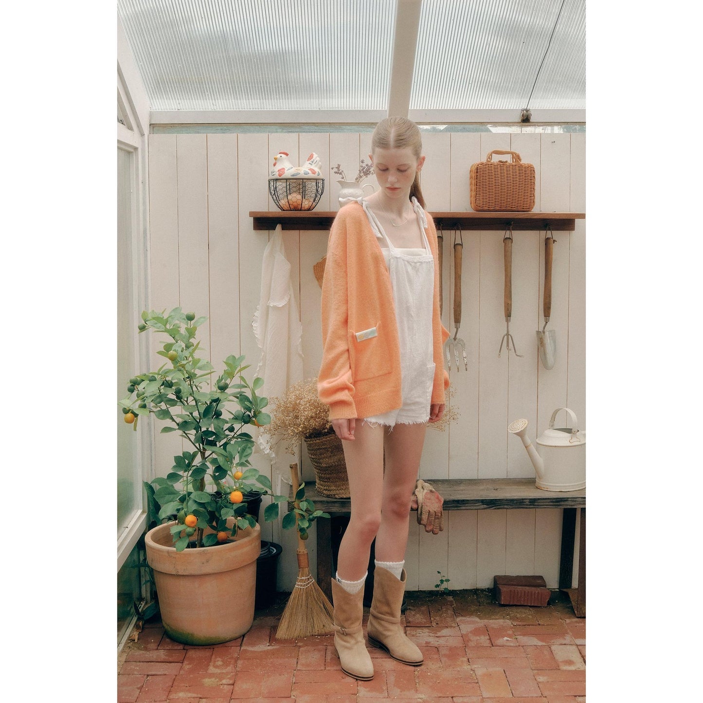 piv'vee mohair cardigan - the golf season | one stop for your golf shopping!