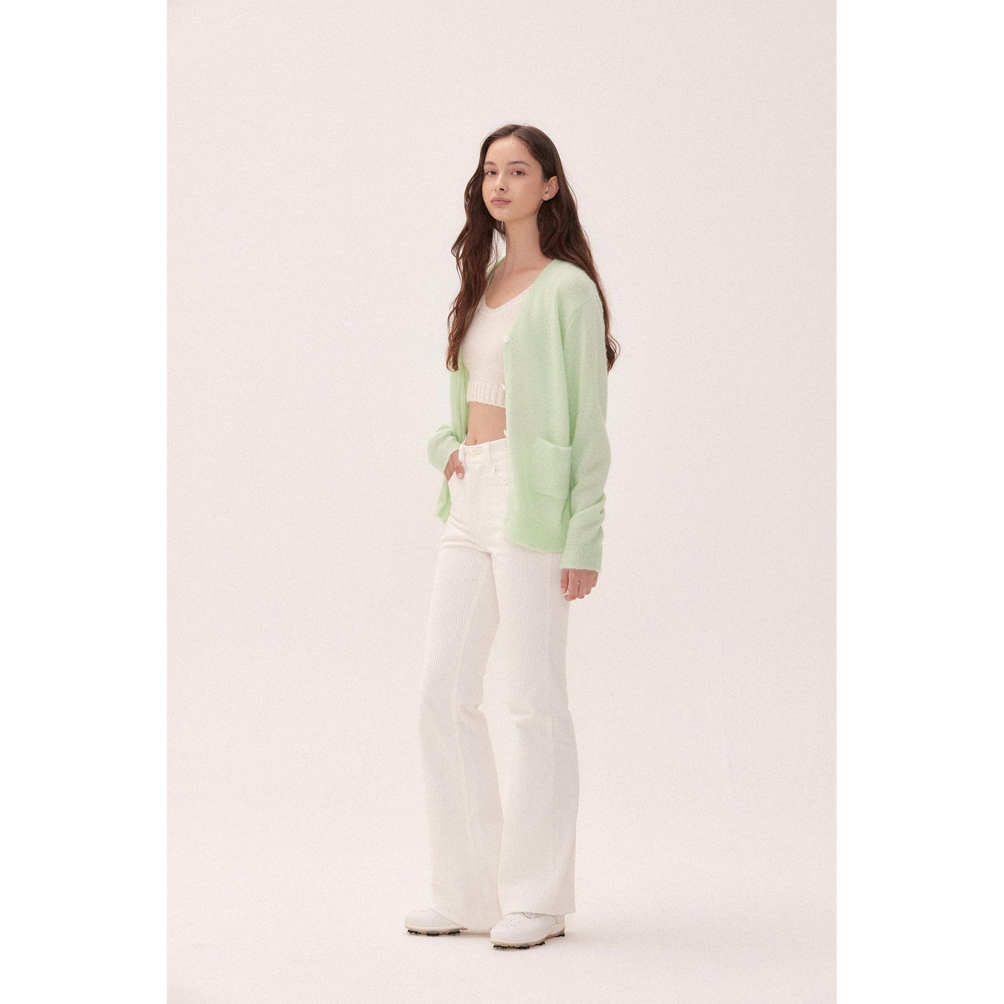 piv'vee mohair cardigan - the golf season | one stop for your golf shopping!