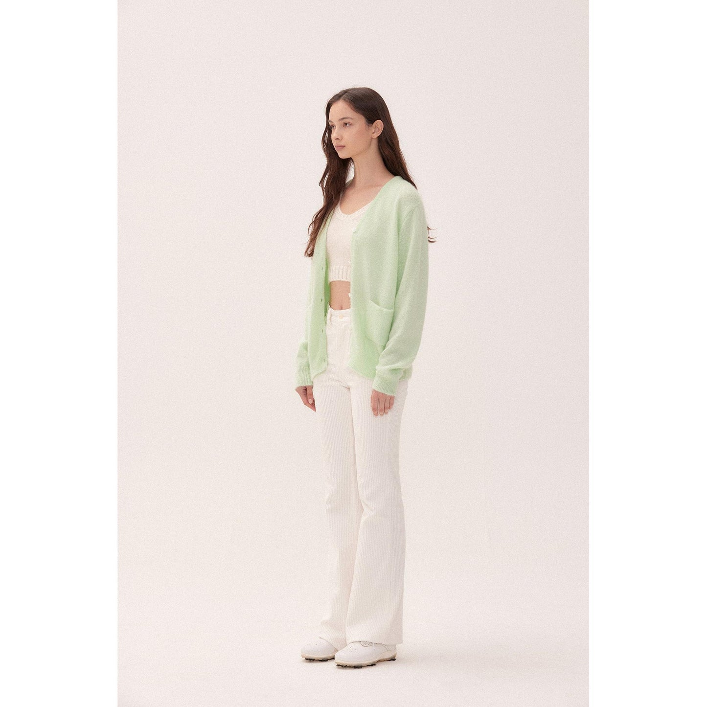 piv'vee mohair cardigan - the golf season | one stop for your golf shopping!
