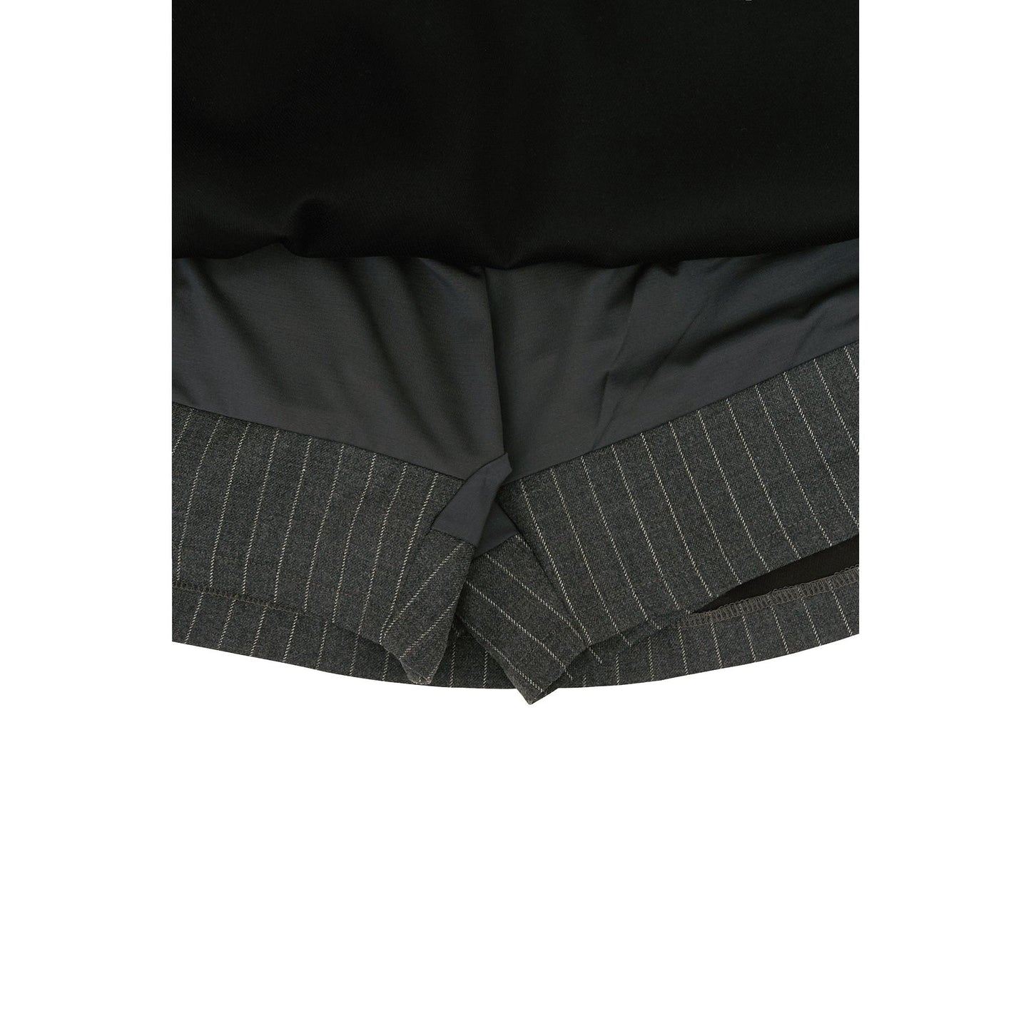 piv'vee pinstripe drawstring mini skirt - the golf season | one stop for your golf shopping!
