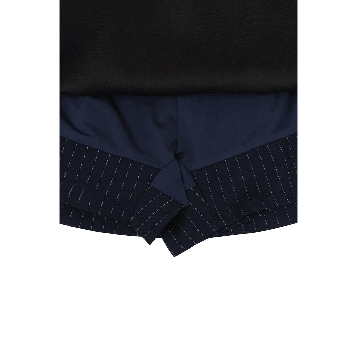 piv'vee pinstripe drawstring mini skirt - the golf season | one stop for your golf shopping!