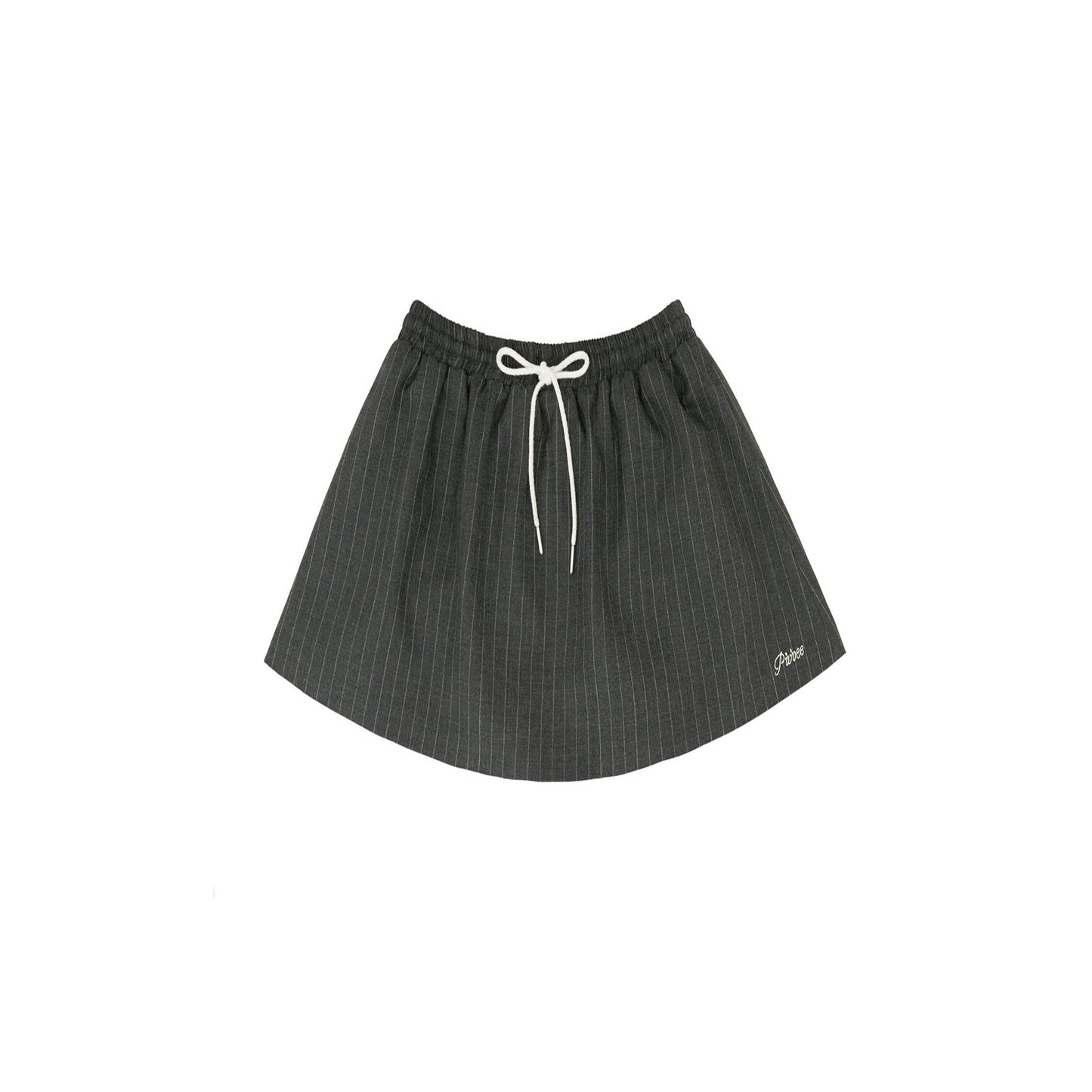 piv'vee pinstripe drawstring mini skirt - the golf season | one stop for your golf shopping!