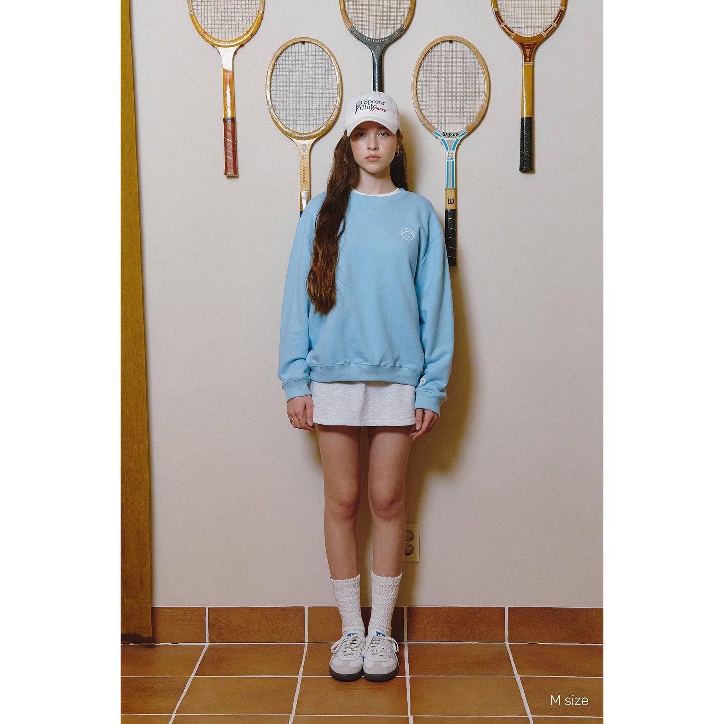 piv'vee light blue sweatshirt for women with stylish design and comfortable fit