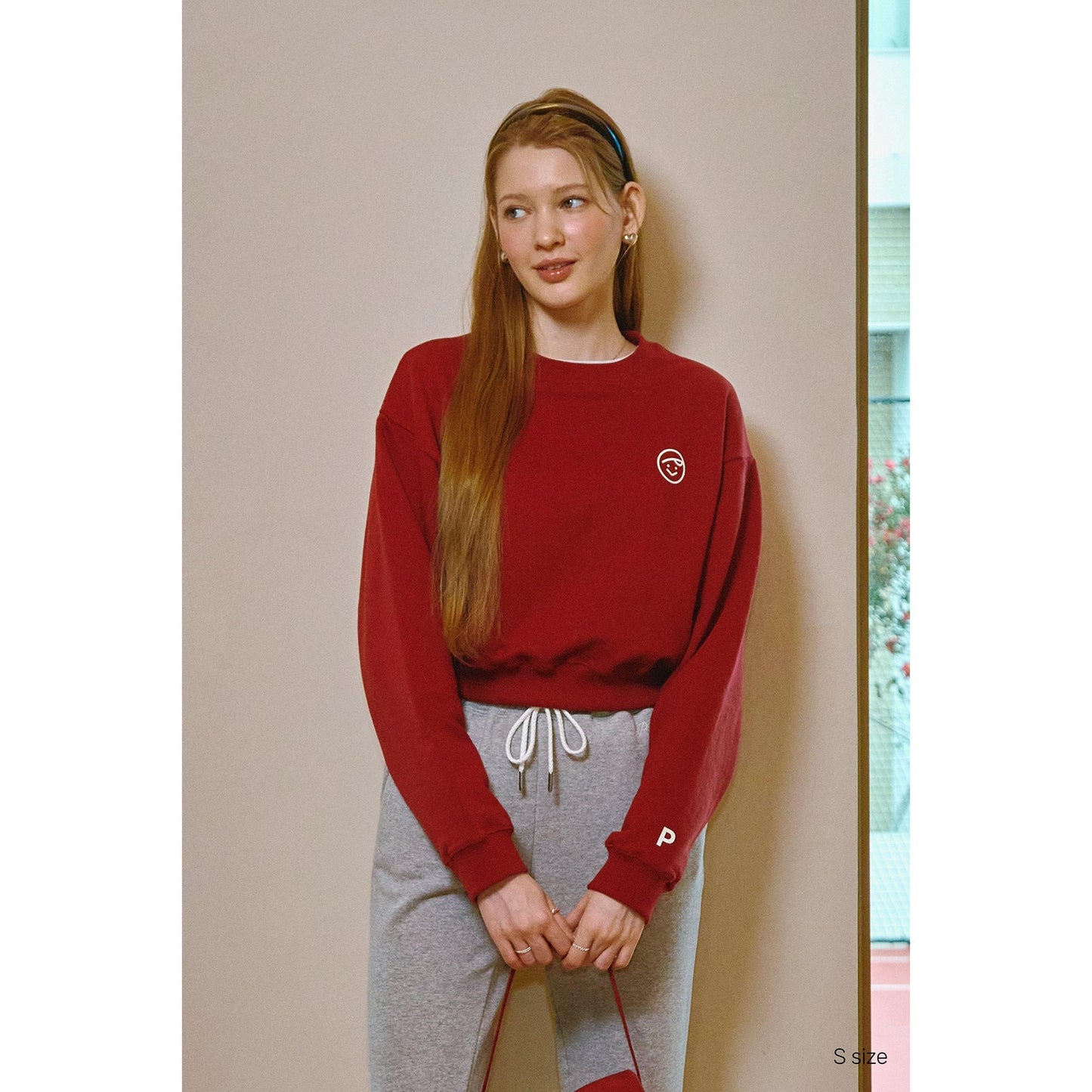 piv'vee smiley sweatshirtpiv'veethe golf season shop | one stop for your golf shopping!