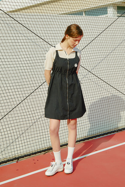 Piv'vee Club Open Collar Knit Top - The Golf Season | One Stop for Your Golf Shopping!