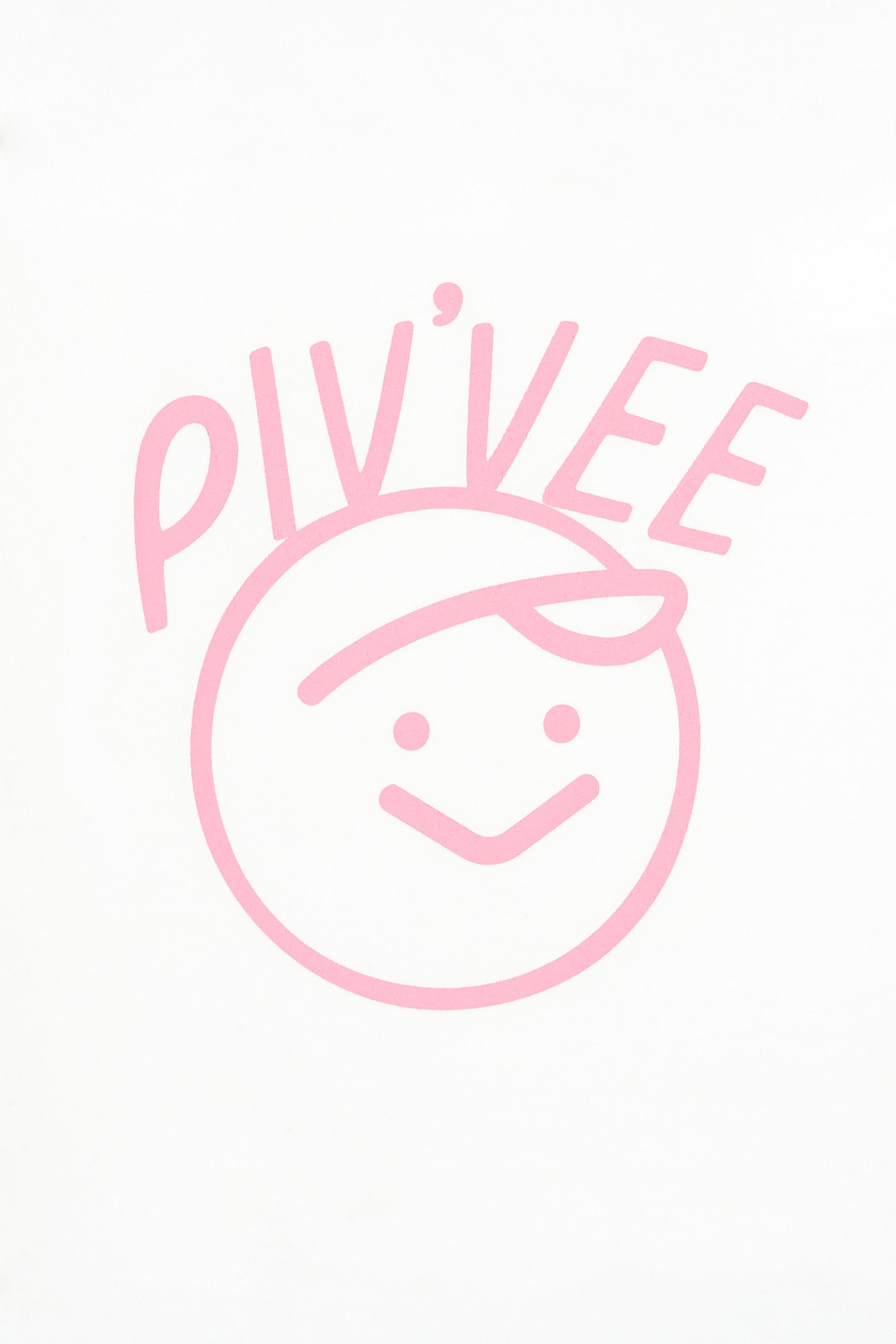 piv'vee smiley t-shirt - the golf season | one stop for your golf shopping!