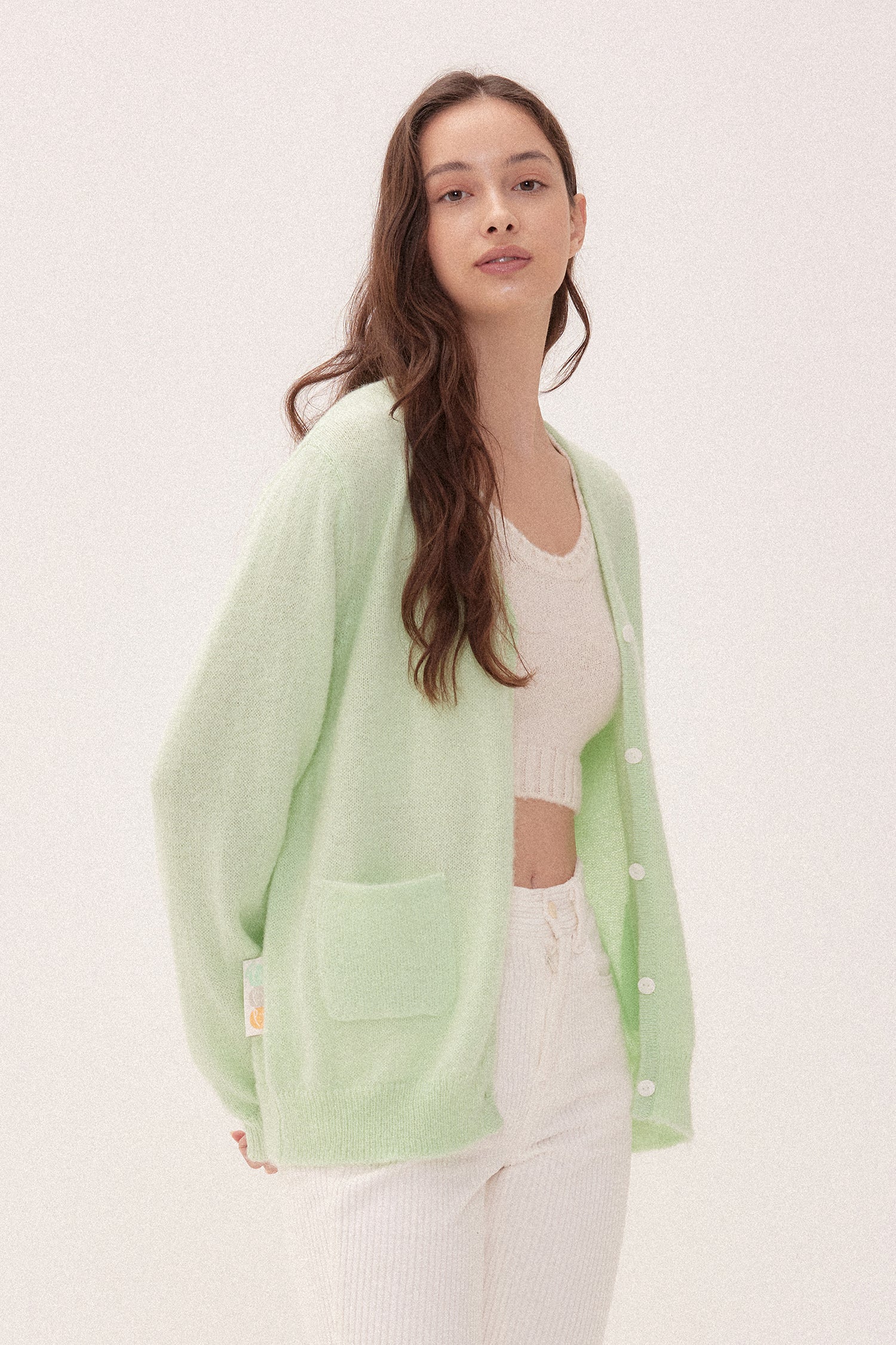 Piv'vee Mohair Cardigan - The Golf Season | One Stop for Your Golf Shopping!