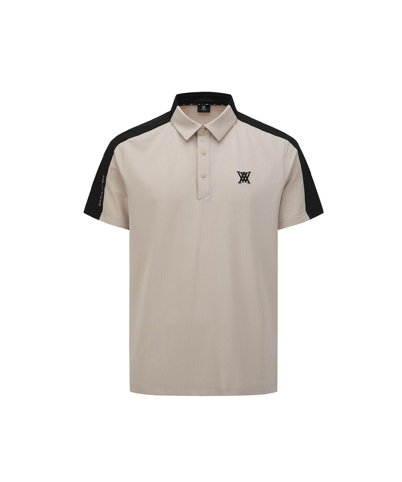 ANEW Men's SM Block Point Short T-Shirt - The Golf Season | One Stop for Your Golf Shopping!