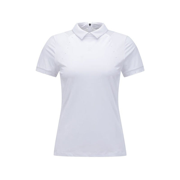 ANEW Women's SM Hybrid Short T-Shirt - White - The Golf Season | One Stop for Your Golf Shopping!