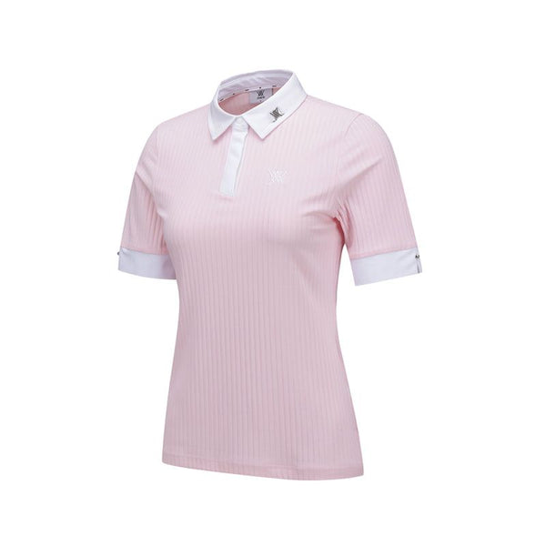 ANEW Women's SM Half Sleeve Short T-Shirt - Light Pink - The Golf Season | One Stop for Your Golf Shopping!