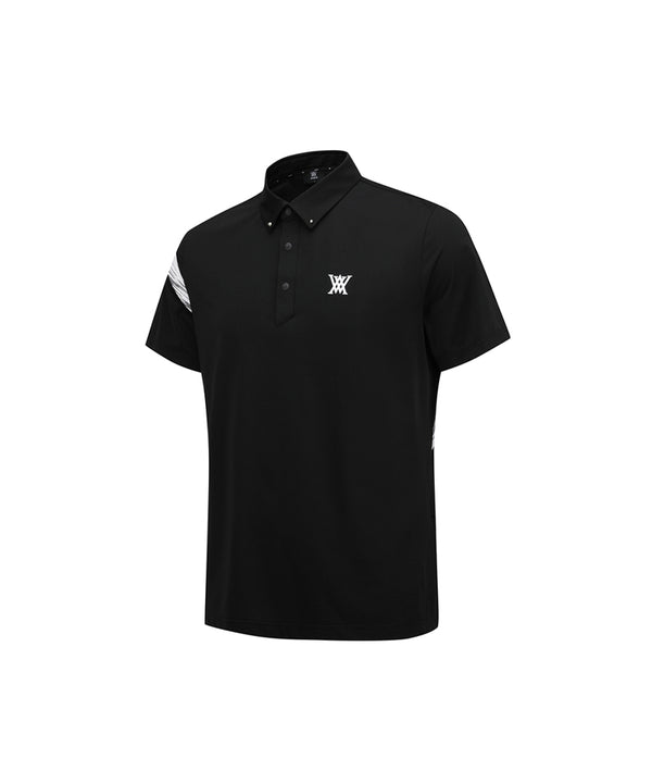 Men's SM Signature Logo Short T-Shirt - Black - The Golf Season | One Stop for Your Golf Shopping!