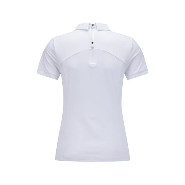 ANEW Women's SM Hybrid Short T-Shirt - White - The Golf Season | One Stop for Your Golf Shopping!