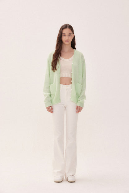 Piv'vee Mohair Cardigan - The Golf Season | One Stop for Your Golf Shopping!