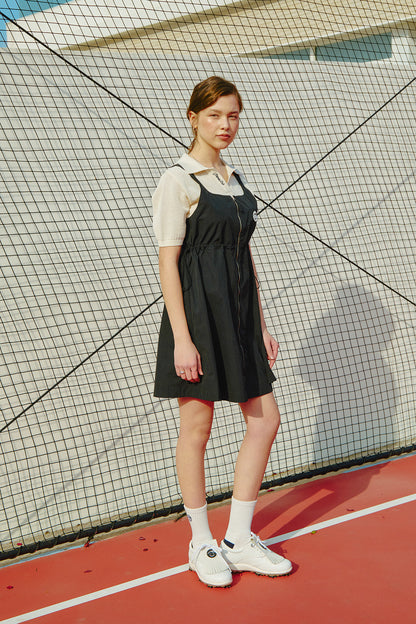 Piv'vee Club Open Collar Knit Top - The Golf Season | One Stop for Your Golf Shopping!