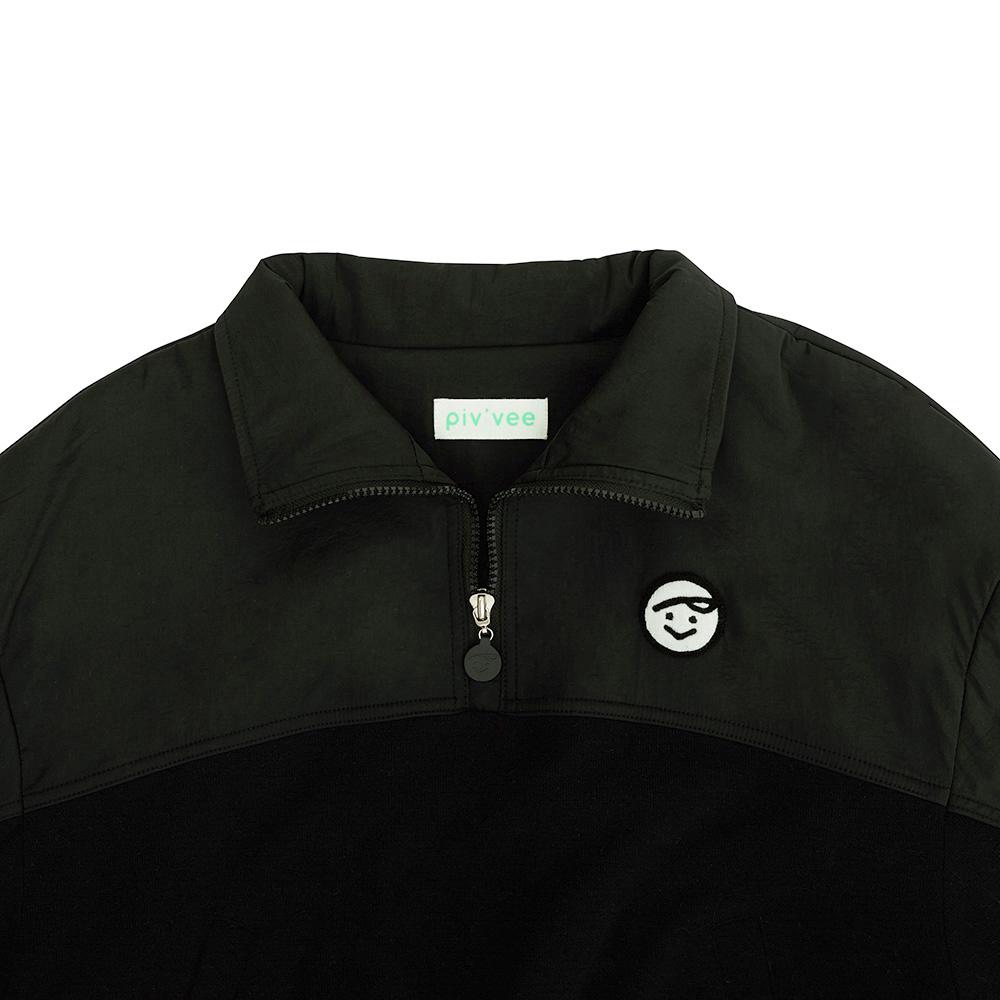 Piv'vee Fabric mixed anorak - The Golf Season | One Stop for Your Golf Shopping!