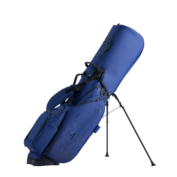 Deluxe Stand Bag | Dark Blue Warrior - The Golf Season | One Stop for Your Golf Shopping!